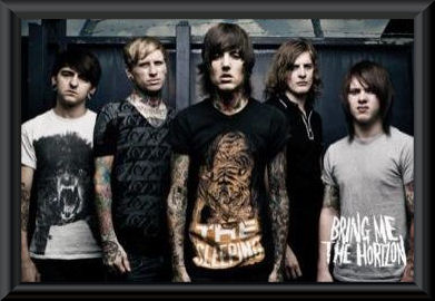 Bring Me The Horizon Poster Framed :: A - E | Music :: Music